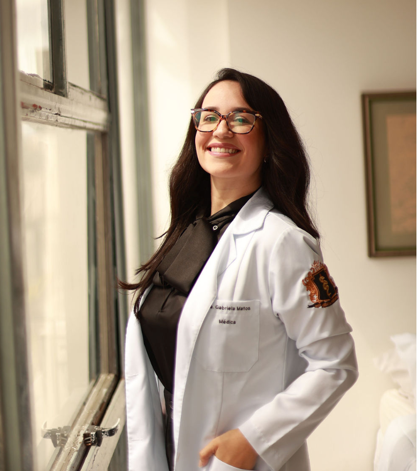 Foto da Dra. Gabriela Magalhães Matos